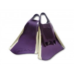 GT FINS PURPLE/WHITE